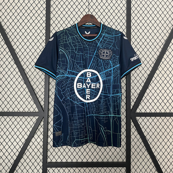 CAMISOLA BAYERN LEVERKUSEN EDIÇÃO ESPECIAL LIMITADA AZUL 24/25